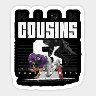 Kirk Cousins Minnesota Dive TD Sticker